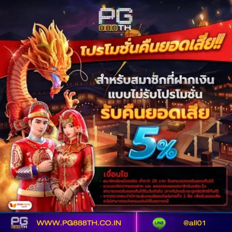 888pg-โปรโมชั่นคืนยอดเสีย